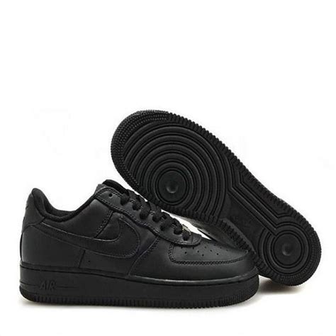 Zwarte Nike Air Force 1 sneakers maat 45 